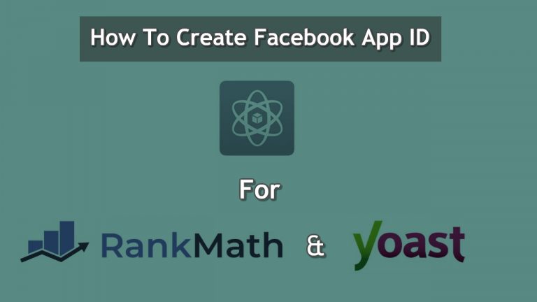 How To Create Facebook App ID