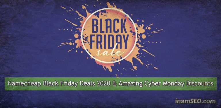 Namecheap Black Friday Deals