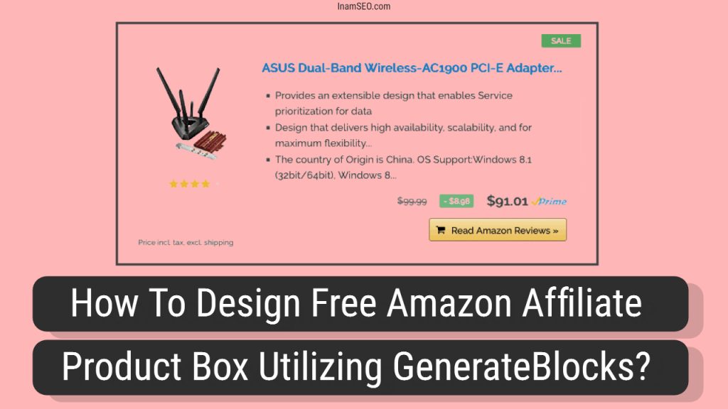 Amazon Affiliate Product Box