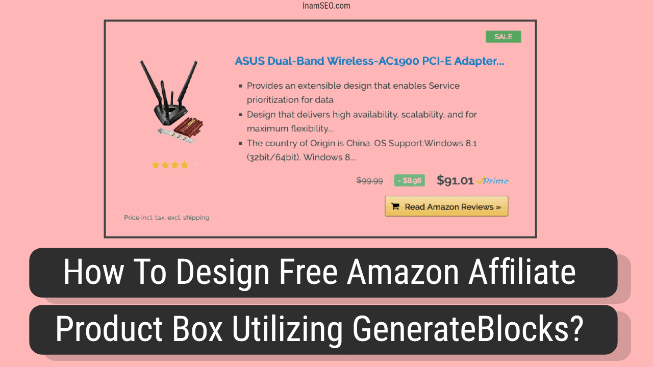 Amazon Affiliate Product Box